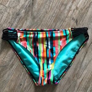 Colorful Printed Swim Bottoms